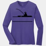 Ladies Long Sleeve Core Cotton Tee Thumbnail