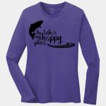 Ladies Long Sleeve Core Cotton Tee Thumbnail