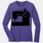 Ladies Long Sleeve Core Cotton Tee Thumbnail