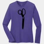 Ladies Long Sleeve Core Cotton Tee Thumbnail