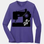 Ladies Long Sleeve Core Cotton Tee Thumbnail