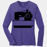 Ladies Long Sleeve Core Cotton Tee Thumbnail
