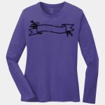 Ladies Long Sleeve Core Cotton Tee Thumbnail