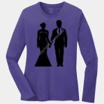 Ladies Long Sleeve Core Cotton Tee Thumbnail