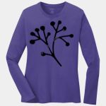 Ladies Long Sleeve Core Cotton Tee Thumbnail