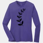 Ladies Long Sleeve Core Cotton Tee Thumbnail