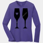 Ladies Long Sleeve Core Cotton Tee Thumbnail