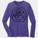 Ladies Long Sleeve Core Cotton Tee Thumbnail