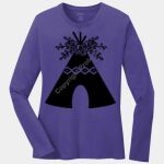Ladies Long Sleeve Core Cotton Tee Thumbnail