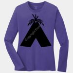 Ladies Long Sleeve Core Cotton Tee Thumbnail