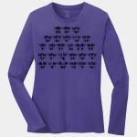 Ladies Long Sleeve Core Cotton Tee Thumbnail