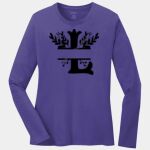 Ladies Long Sleeve Core Cotton Tee Thumbnail