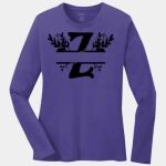 Ladies Long Sleeve Core Cotton Tee Thumbnail