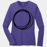 Ladies Long Sleeve Core Cotton Tee Thumbnail