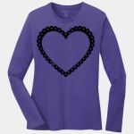 Ladies Long Sleeve Core Cotton Tee Thumbnail