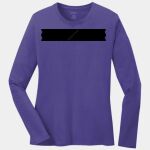 Ladies Long Sleeve Core Cotton Tee Thumbnail