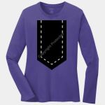 Ladies Long Sleeve Core Cotton Tee Thumbnail