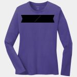 Ladies Long Sleeve Core Cotton Tee Thumbnail
