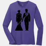 Ladies Long Sleeve Core Cotton Tee Thumbnail