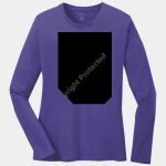 Ladies Long Sleeve Core Cotton Tee Thumbnail