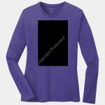 Ladies Long Sleeve Core Cotton Tee Thumbnail