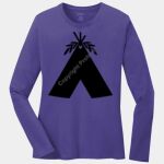 Ladies Long Sleeve Core Cotton Tee Thumbnail