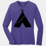 Ladies Long Sleeve Core Cotton Tee Thumbnail