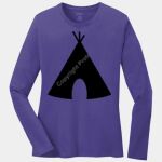 Ladies Long Sleeve Core Cotton Tee Thumbnail