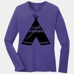 Ladies Long Sleeve Core Cotton Tee Thumbnail