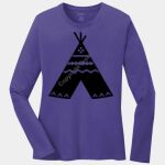 Ladies Long Sleeve Core Cotton Tee Thumbnail