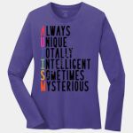 Ladies Long Sleeve Core Cotton Tee Thumbnail