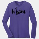 Ladies Long Sleeve Core Cotton Tee Thumbnail