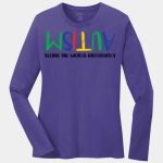 Ladies Long Sleeve Core Cotton Tee Thumbnail