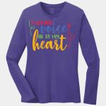 Ladies Long Sleeve Core Cotton Tee Thumbnail