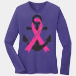 Ladies Long Sleeve Core Cotton Tee Thumbnail