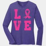 Ladies Long Sleeve Core Cotton Tee Thumbnail