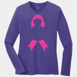 Ladies Long Sleeve Core Cotton Tee Thumbnail
