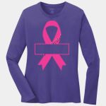 Ladies Long Sleeve Core Cotton Tee Thumbnail