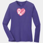 Ladies Long Sleeve Core Cotton Tee Thumbnail