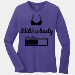 Ladies Long Sleeve Core Cotton Tee Thumbnail