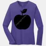 Ladies Long Sleeve Core Cotton Tee Thumbnail