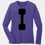 Ladies Long Sleeve Core Cotton Tee Thumbnail