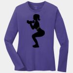 Ladies Long Sleeve Core Cotton Tee Thumbnail