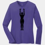 Ladies Long Sleeve Core Cotton Tee Thumbnail