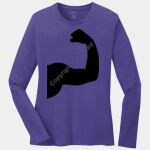 Ladies Long Sleeve Core Cotton Tee Thumbnail