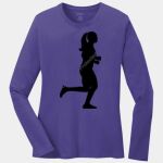 Ladies Long Sleeve Core Cotton Tee Thumbnail