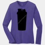 Ladies Long Sleeve Core Cotton Tee Thumbnail