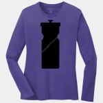 Ladies Long Sleeve Core Cotton Tee Thumbnail