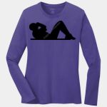 Ladies Long Sleeve Core Cotton Tee Thumbnail