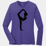 Ladies Long Sleeve Core Cotton Tee Thumbnail